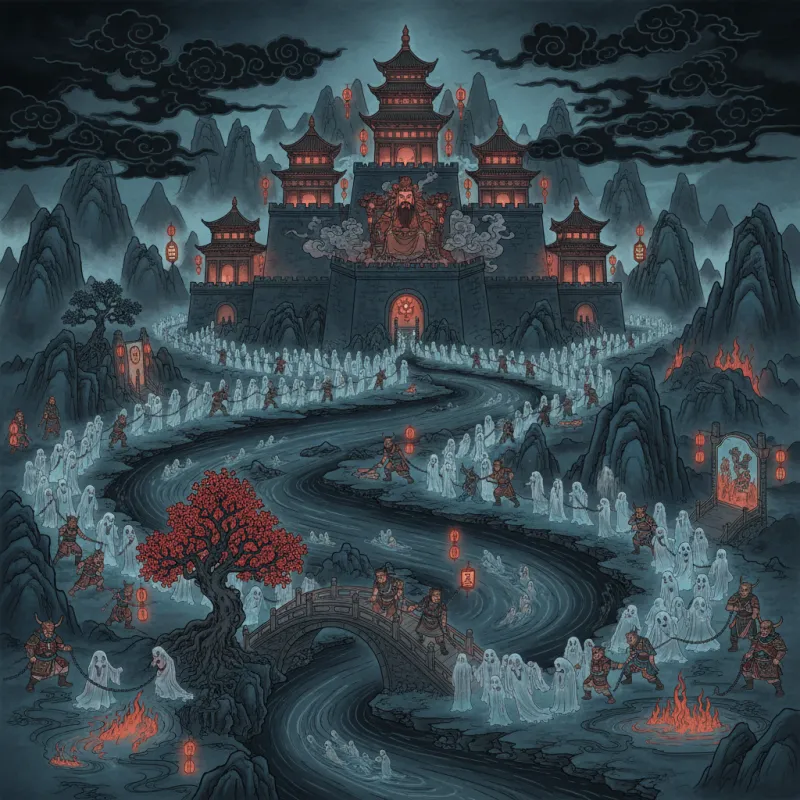 Diyu: The Chinese Underworld and Its Ten Courts of Hell