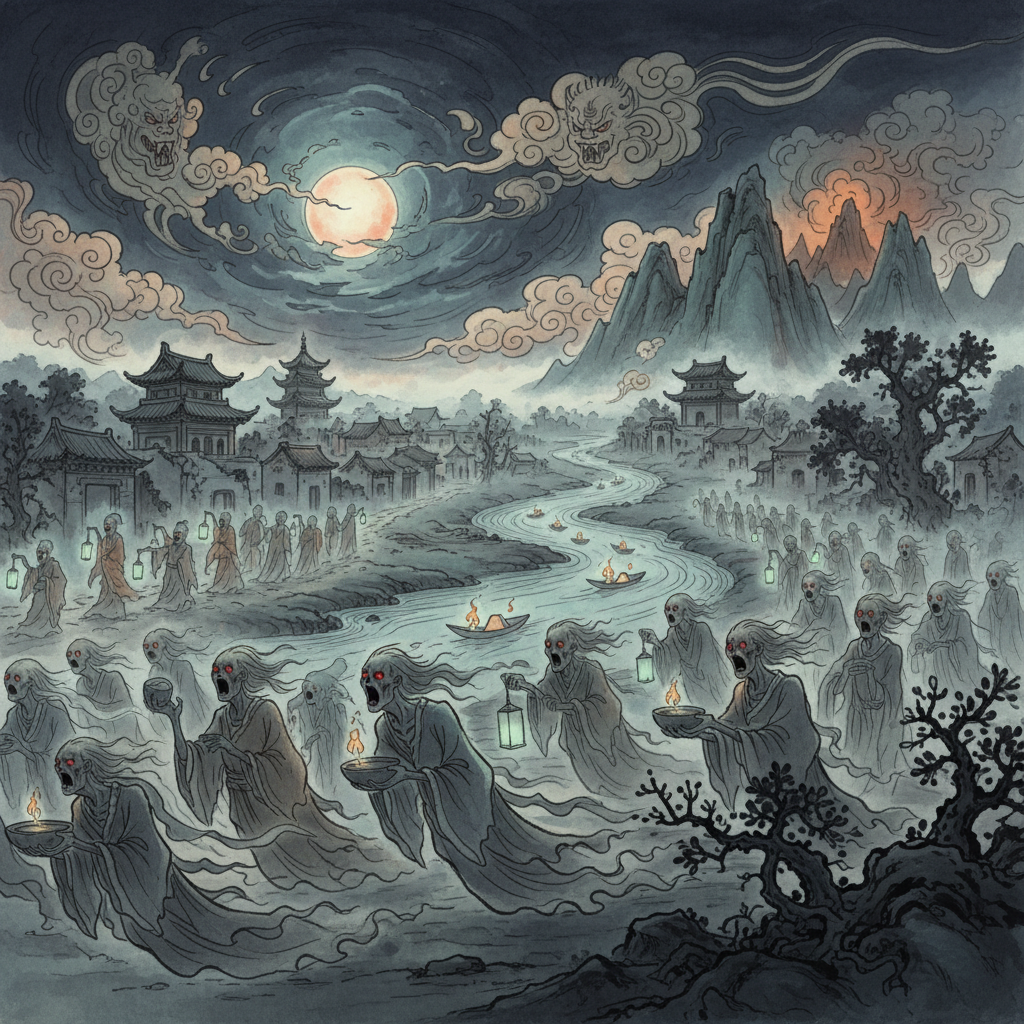 Hungry Ghosts and Wandering Souls: The Unquiet Dead of Chinese Folklore